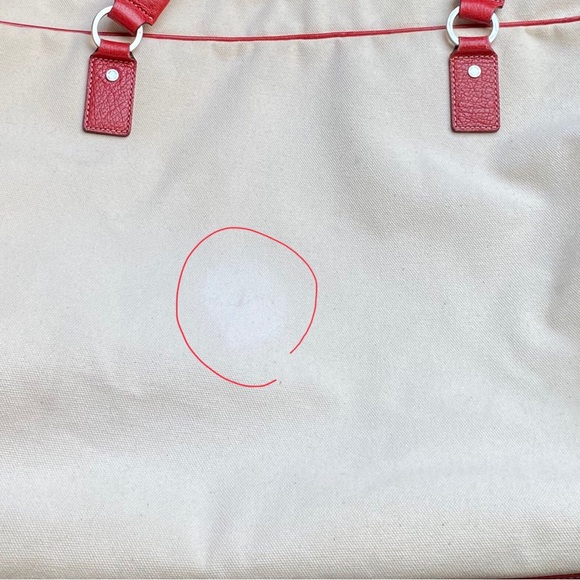 Kate Spade New York Dot Noel Canvas and Leather Tote - Picture 8 of 16